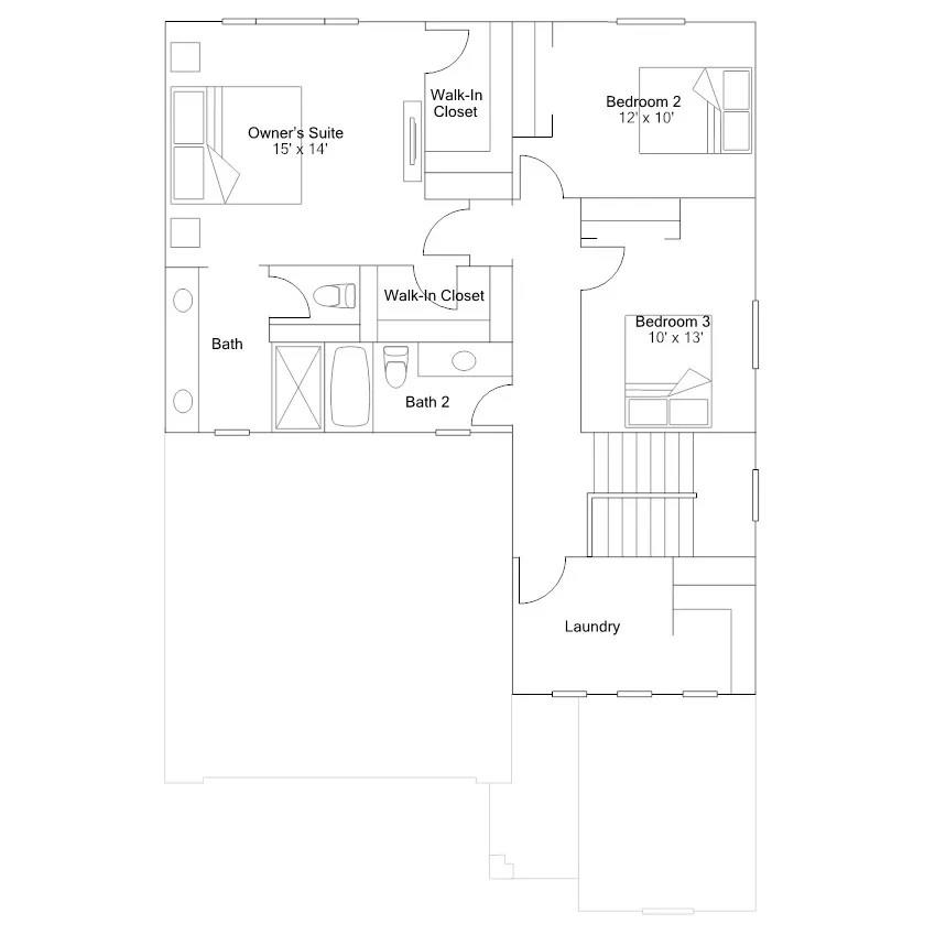 5958 West Austin Way Fresno, CA 93722 - Photo 7 of 18 a picture of a floor plan