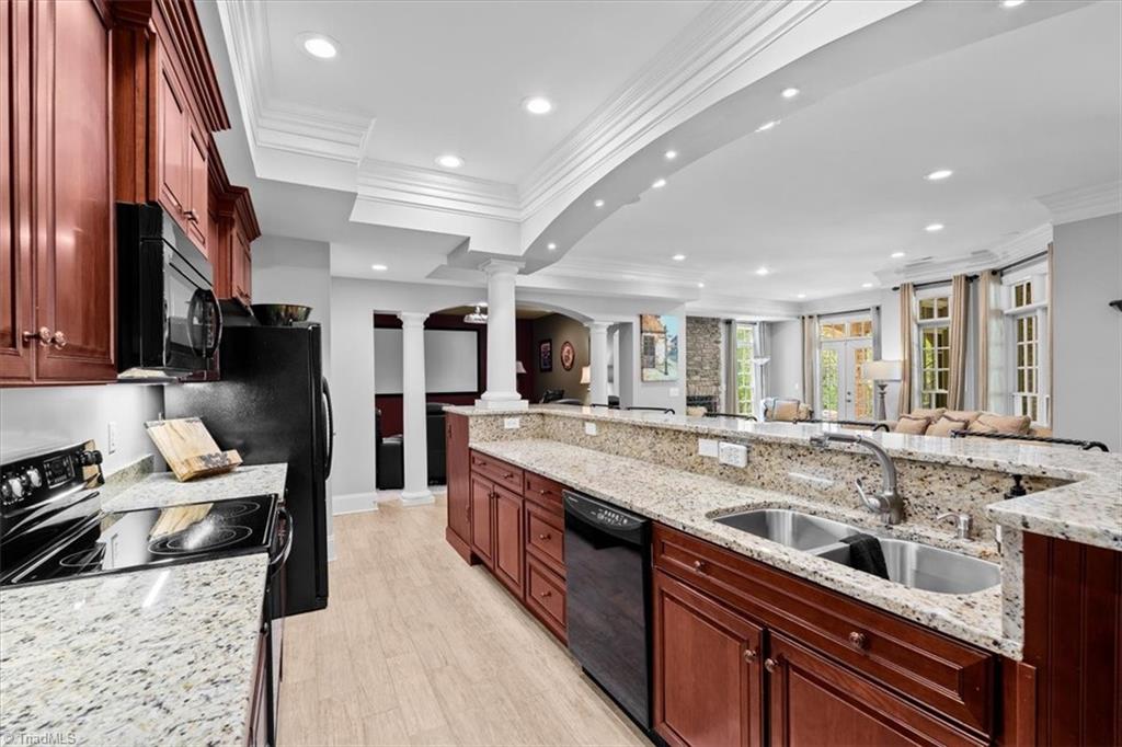 6087 Mountain Brook Road Greensboro, NC 27455 - Photo 36 of 50 Basement kitchen