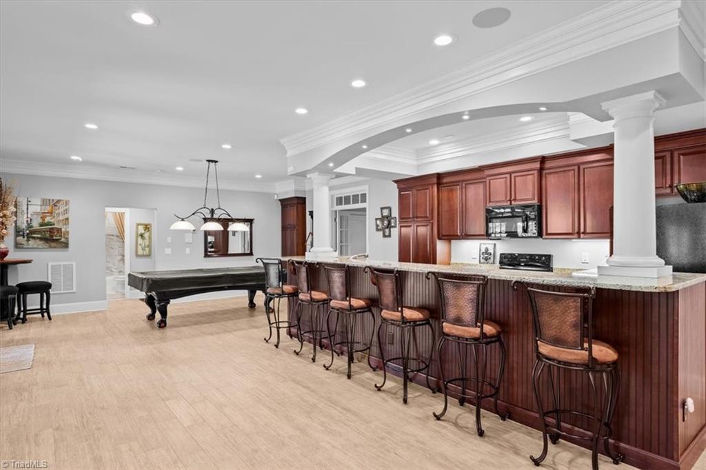 6087 Mountain Brook Road Greensboro, NC 27455 - Photo 37 of 50 Basement kitchen