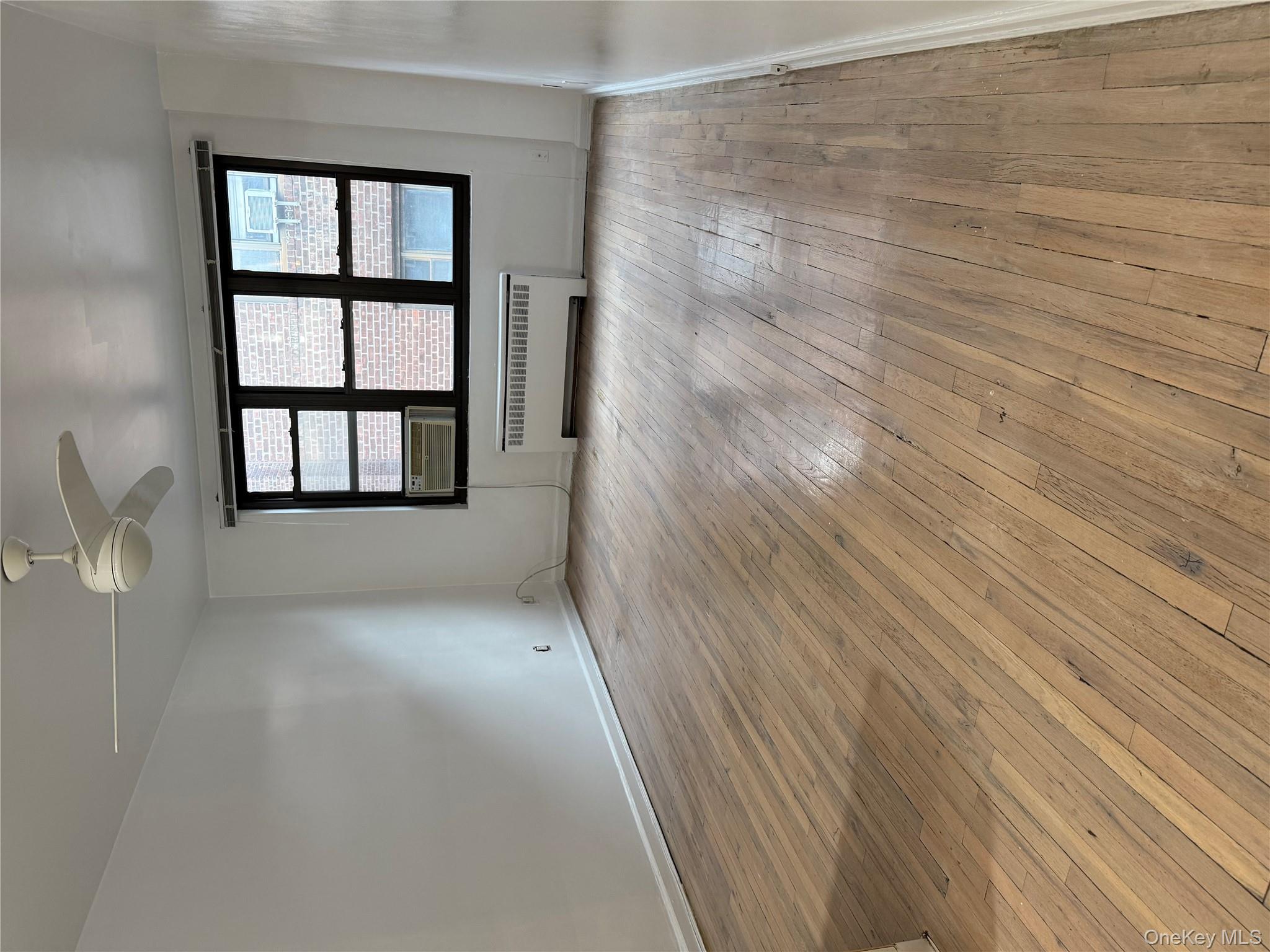 15 Canterbury Road, Unit D13 Great Neck, NY 11021 - Photo 8 of 10 Spare room featuring light wood finished floors, radiator heating unit, and healthy amount of natural light