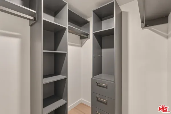 a view of walk in closet