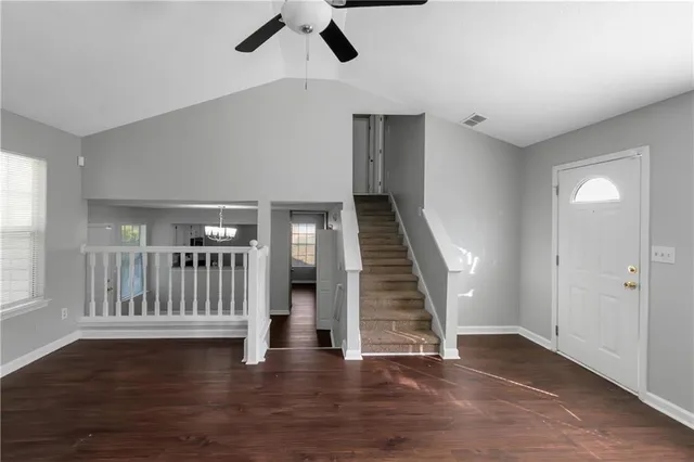 wooden floor in an empty room