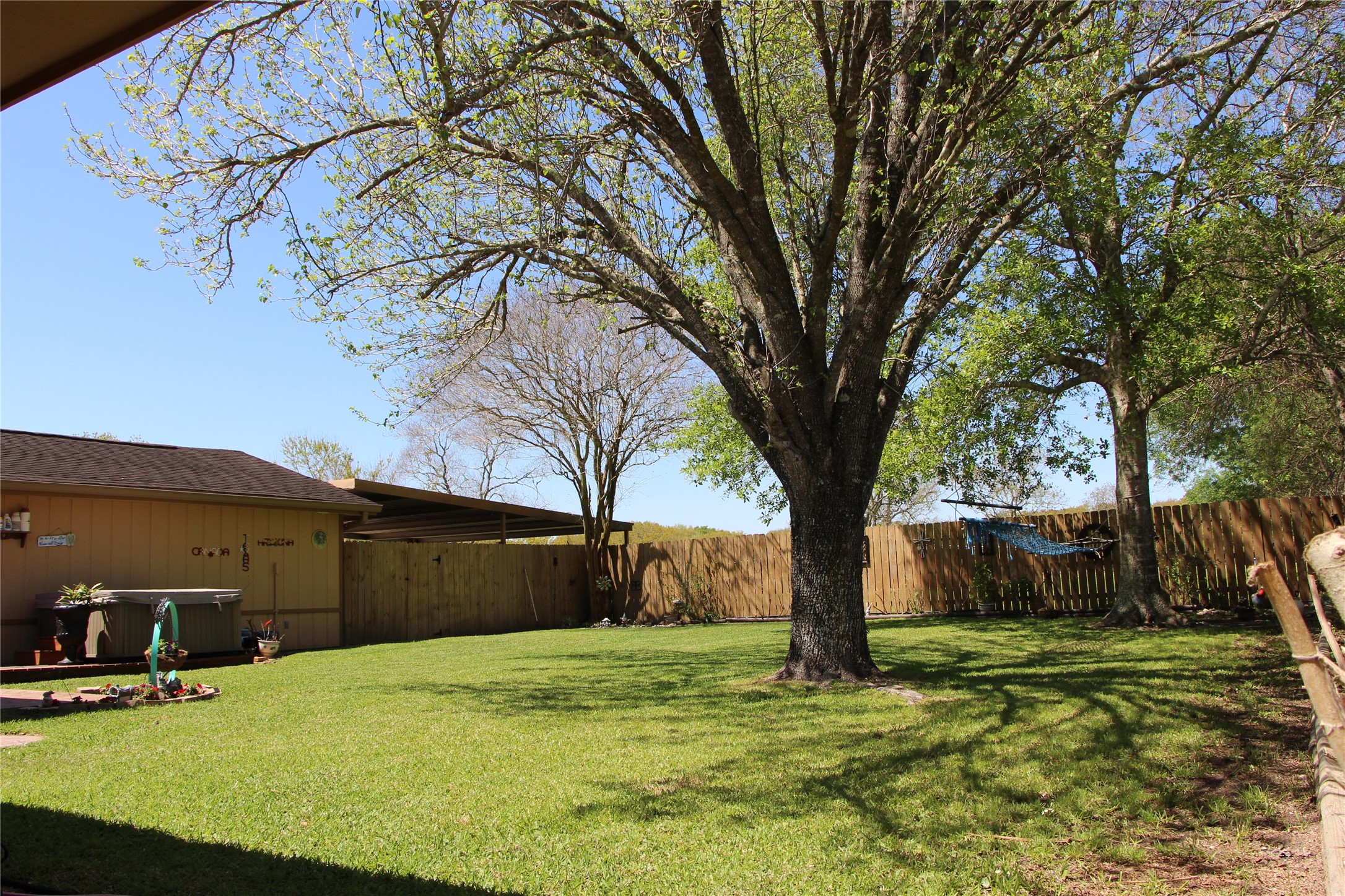 12710 Dannhaus Road Needville, TX 77461 - Photo 7 of 24 Private back yard