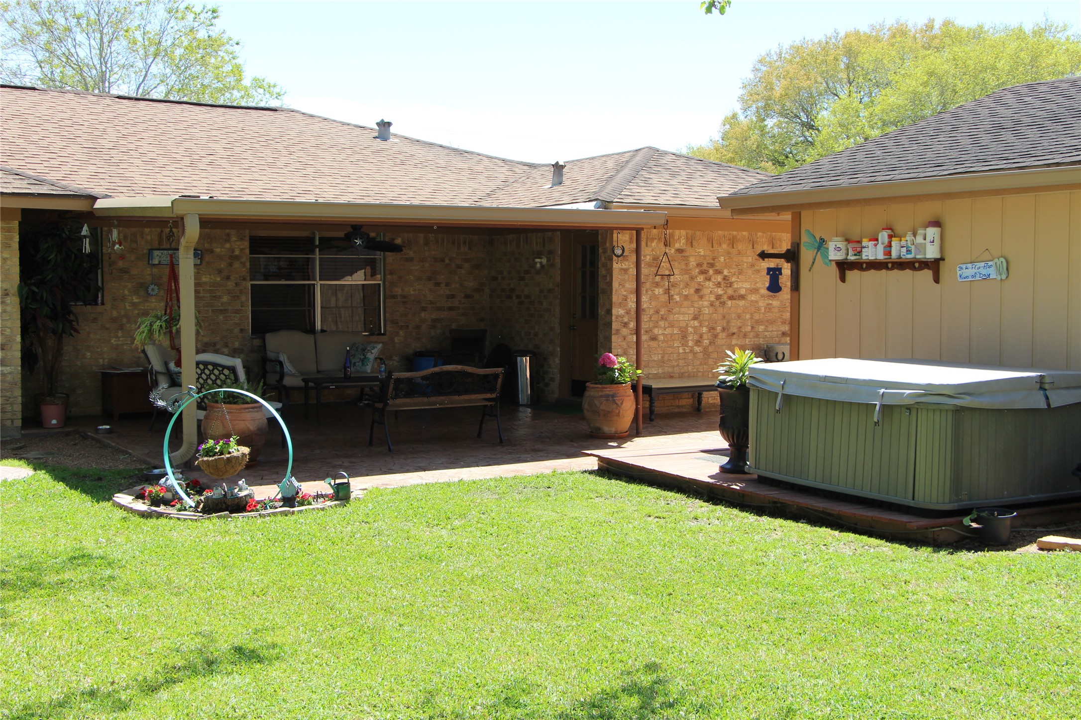 12710 Dannhaus Road Needville, TX 77461 - Photo 8 of 24 Patio