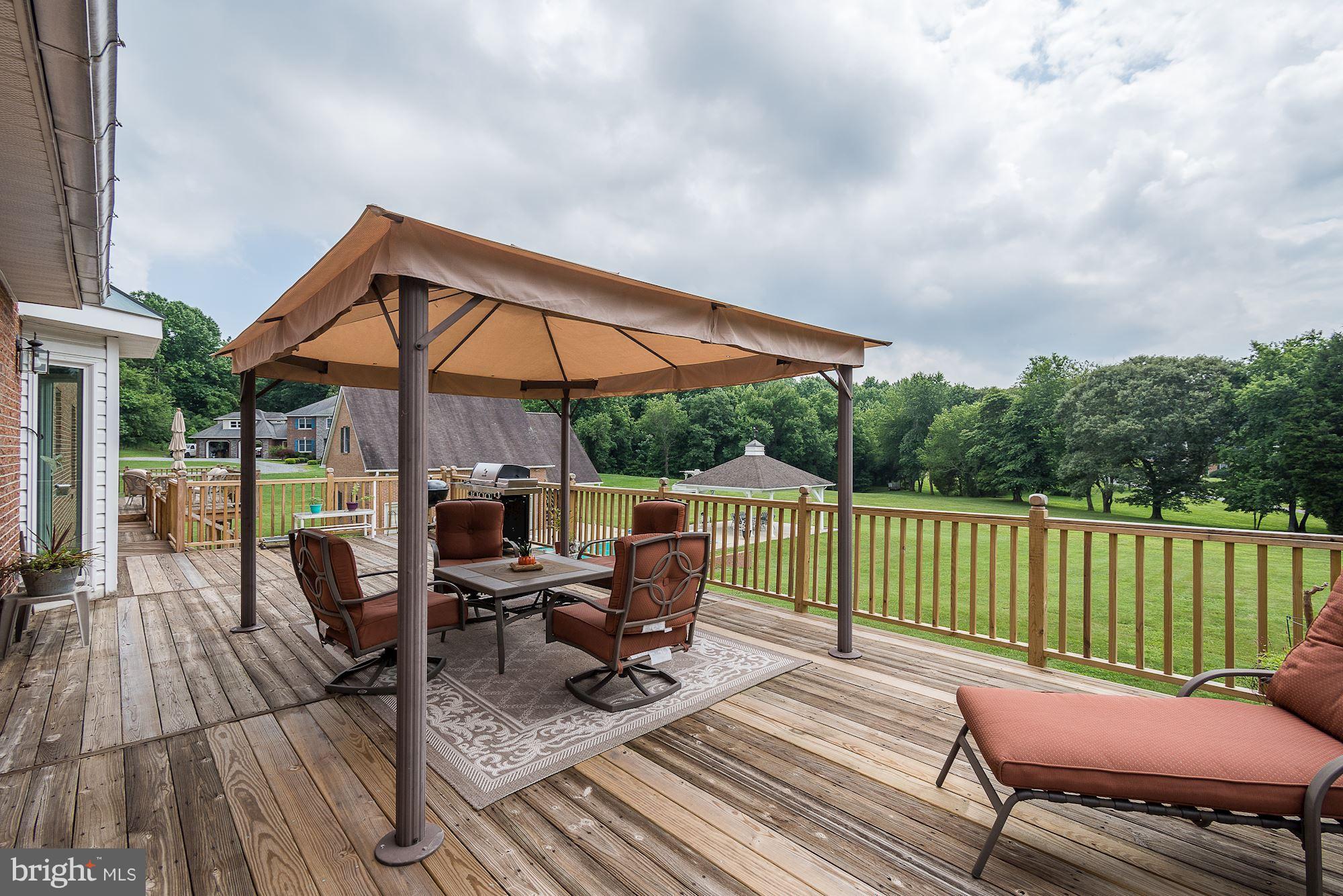10920 Ward Road Dunkirk, MD 20754 - Photo 58 of 63 Large deck across the rear of the home