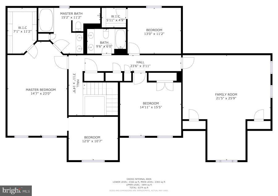 10920 Ward Road Dunkirk, MD 20754 - Photo 61 of 63 Upper level floorplan