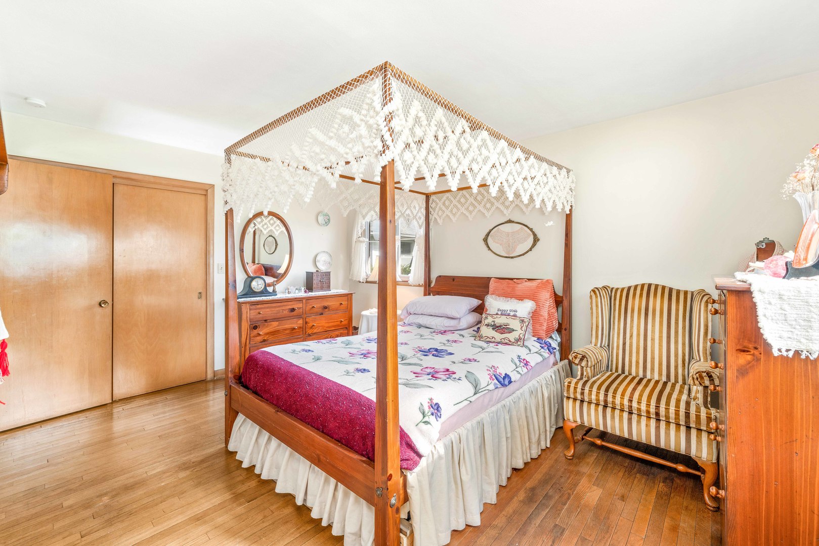 808 Normal Road DeKalb, IL 60115 - Photo 21 of 29 a view of a bedroom and wooden floor