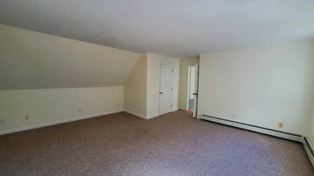 an empty room with a empty space