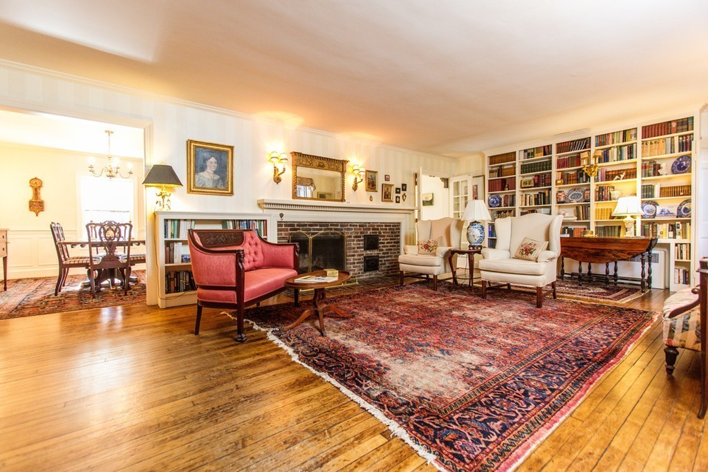 25 Longmeadow Road Wellesley, MA 02482 - Photo 5 of 24 a living room with furniture rug and wooden floor