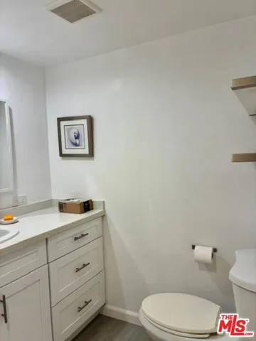 a bathroom with a toilet