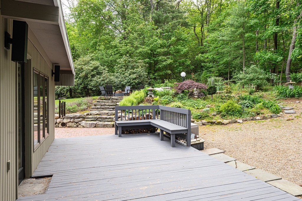 7 Diamond Road Lexington, MA 02420 - Photo 41 of 42 a view of balcony with furniture and garden