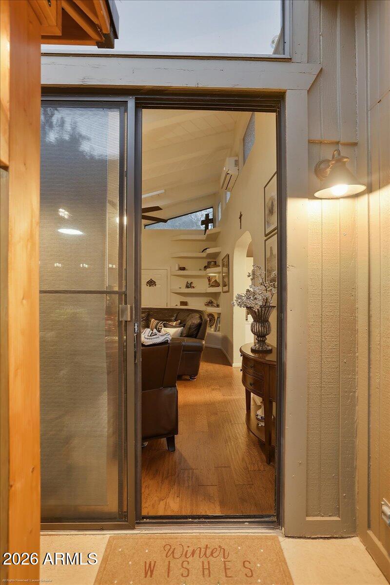 4426 North State Rte 89A, Unit 13 Sedona, AZ 86336 - Photo 10 of 47 a bathroom with a glass shower door