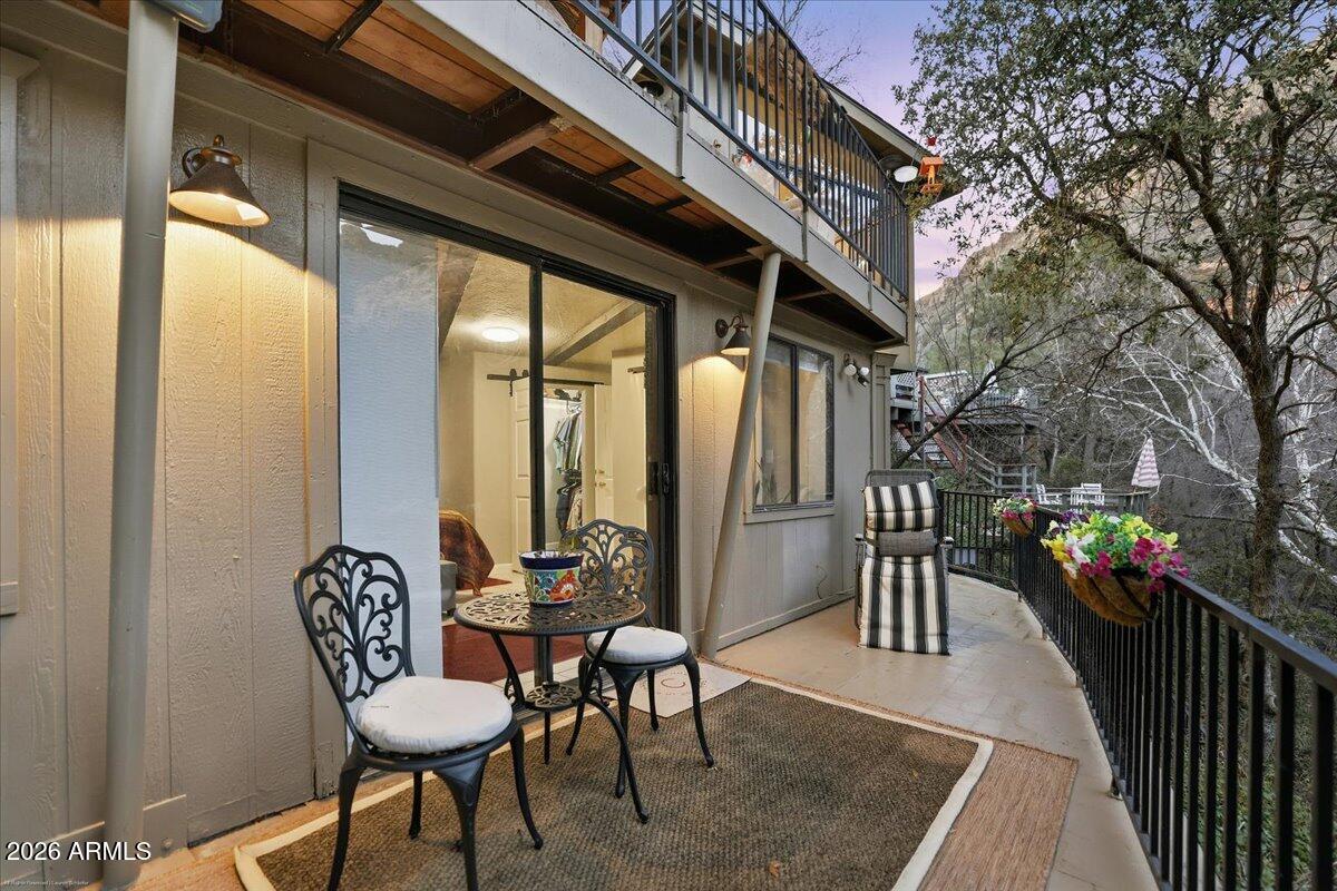 4426 North State Rte 89A, Unit 13 Sedona, AZ 86336 - Photo 42 of 47 Secondary entrance to balcony