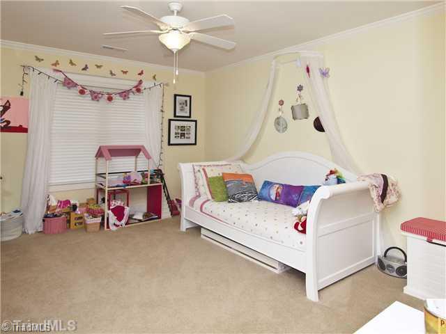 815 Heron Ridge Road Winston-Salem, NC 27106 - Photo 12 of 16 2nd Bedroom. Made for a Princess with Jack & Jill Bath & walk-in closets.