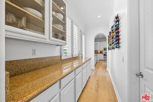 a view of a bathroom with staircase