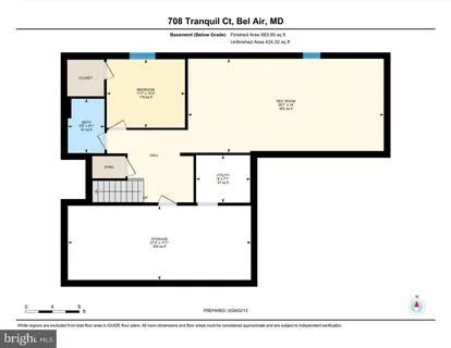 $779,000 | 708 Tranquil Court, Bel Air, MD 21015