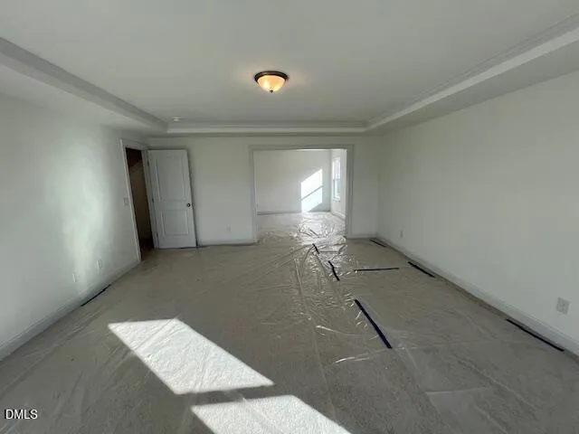 a view of empty room