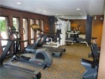 2605 South Indiana Avenue, Unit 409 Chicago, IL 60616 - Photo 3 of 5 a room with gym equipment and a large window