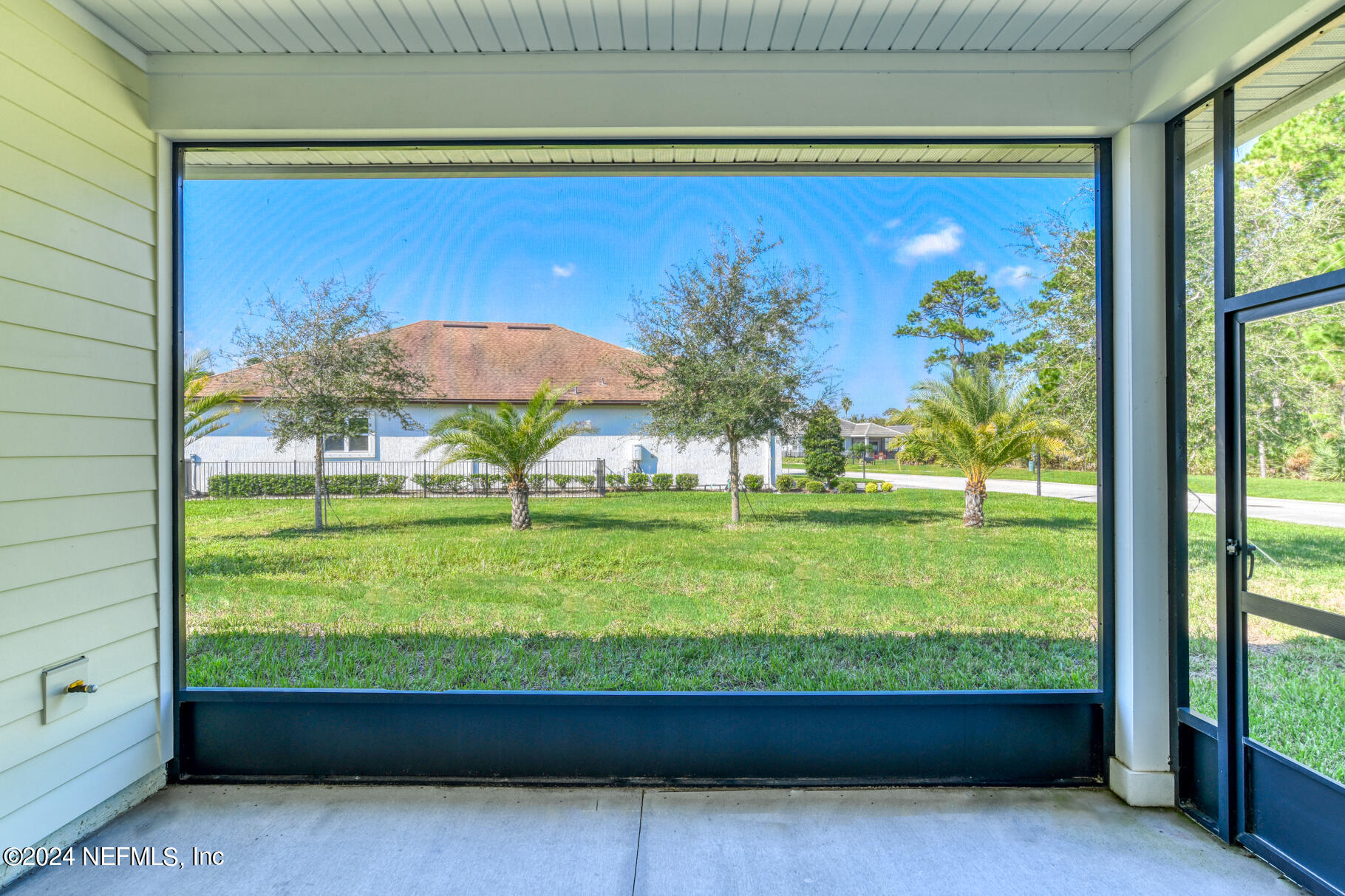 405 Pintoresco Drive St. Augustine, FL 32095 - Photo 23 of 51 a view of a back yard from a balcony