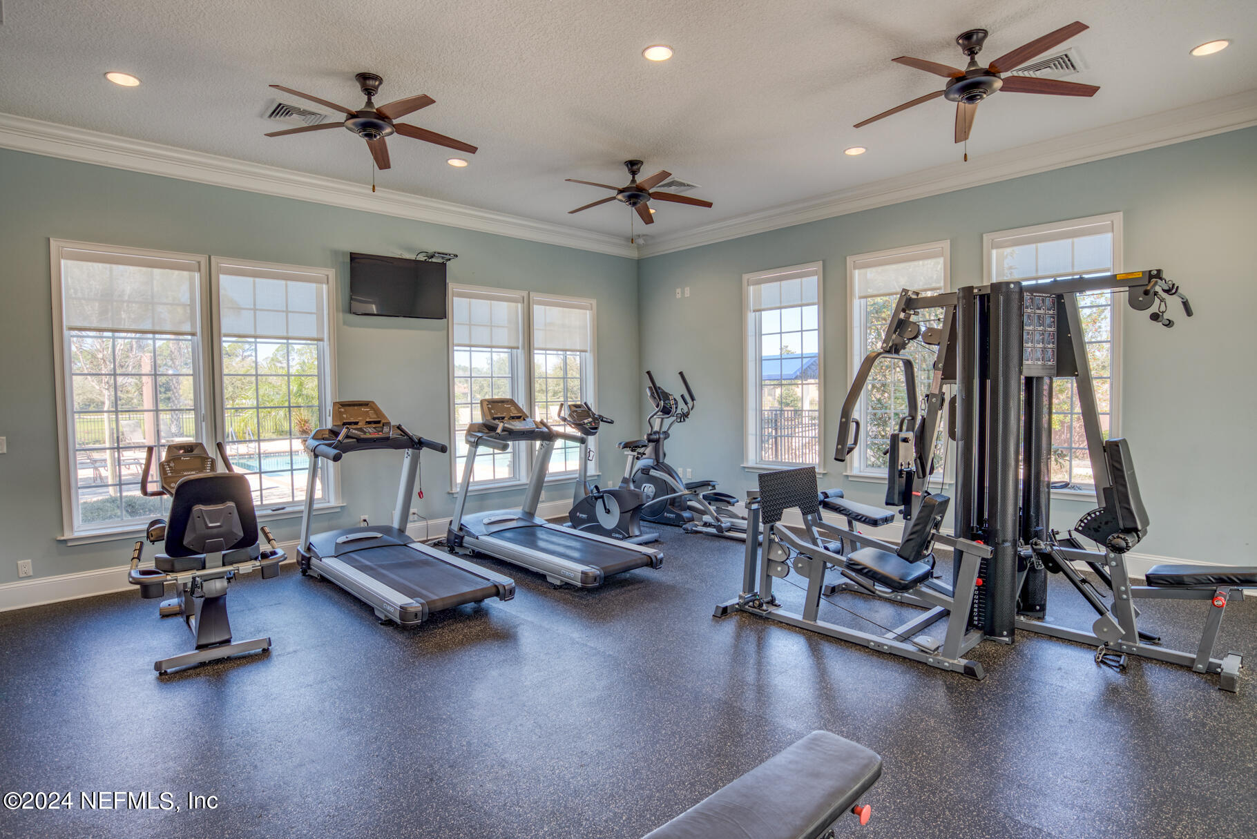 405 Pintoresco Drive St. Augustine, FL 32095 - Photo 48 of 51 a view of a room with gym equipment