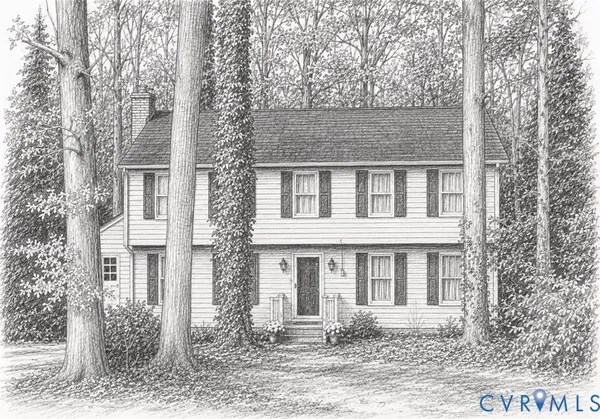 front view of a house