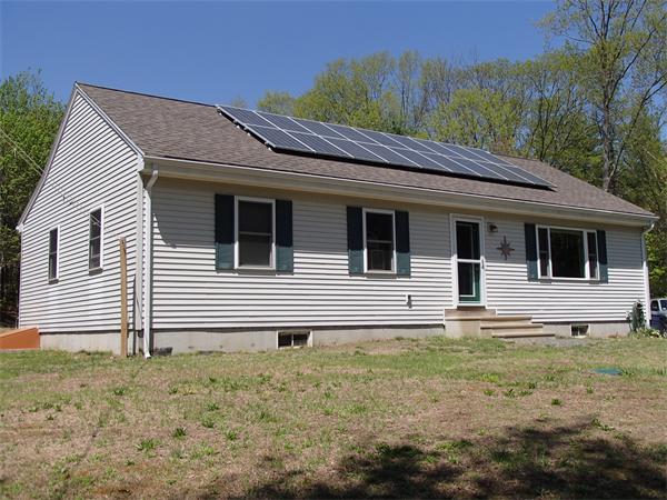 24 Ed Clark Road Colrain, MA 01340 - Photo 1 of 25 a front view of a house with garden