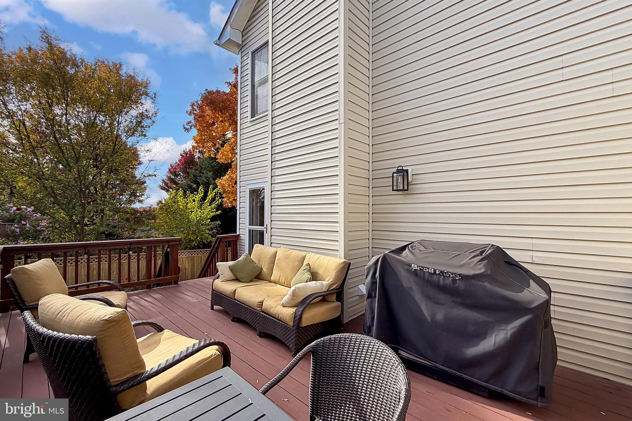 4818 9th Street South Arlington, VA 22204 - Photo 54 of 57 a view of a couch in the balcony