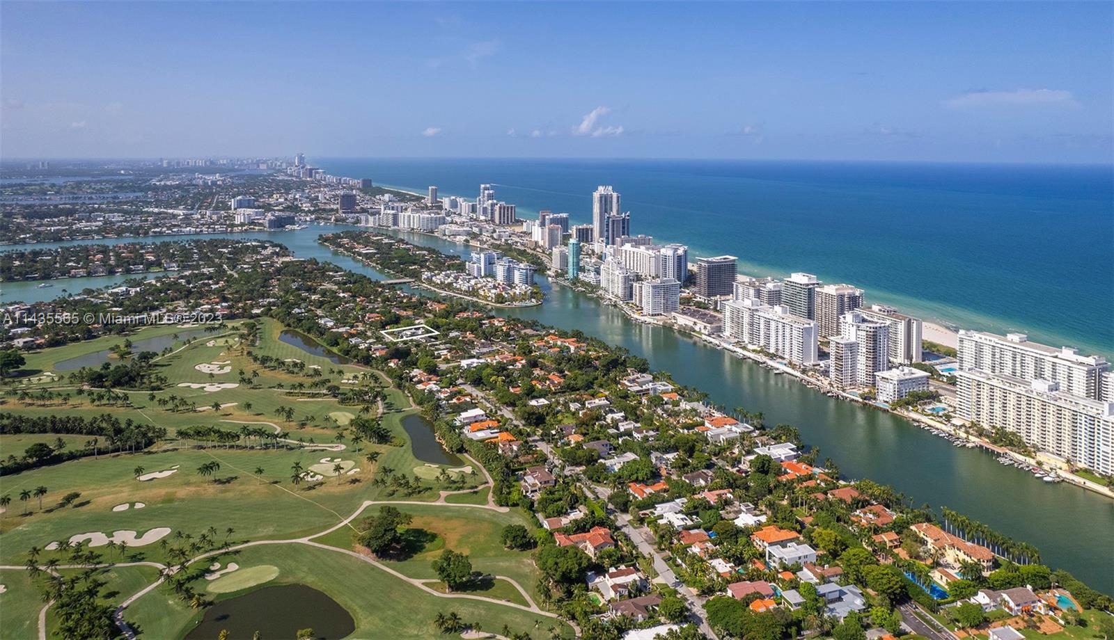 5959 La Gorce Drive Miami Beach, FL 33140 - Photo 55 of 60 a view of a city and an ocean view