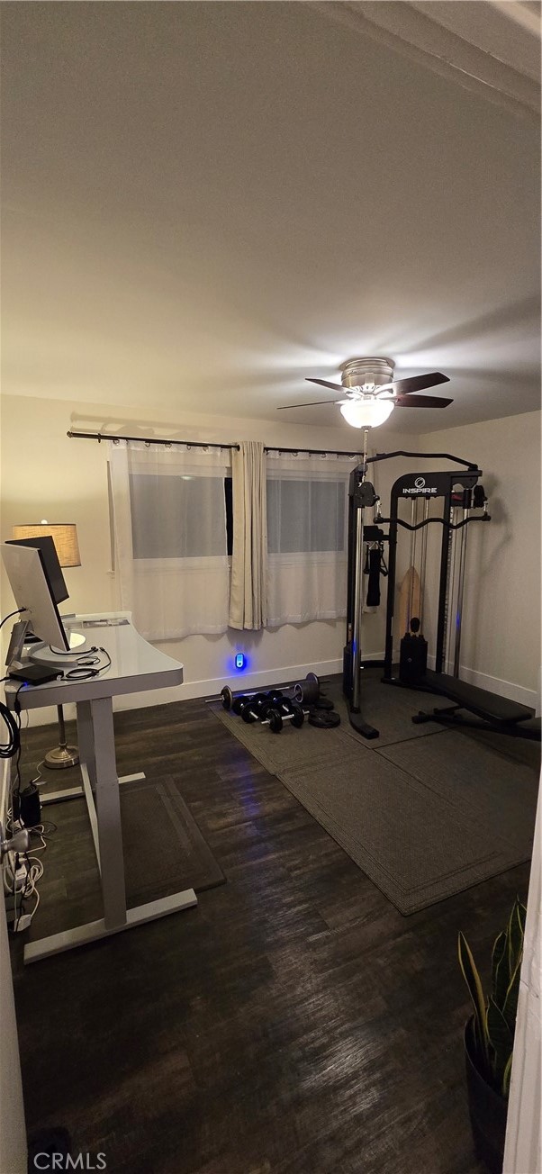 957 Magellan Street Costa Mesa, CA 92626 - Photo 20 of 24 a view of a room with gym equipment