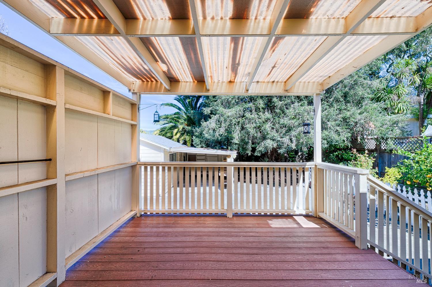 41 Meadow Avenue San Rafael, CA 94901 - Photo 32 of 55 Covered deck right off the kitchen.