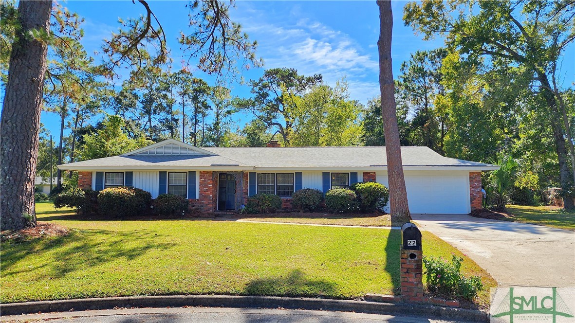 22 South Millward Road Savannah, GA 31410 - Photo 1 of 47 House at the end of cul-de-sac