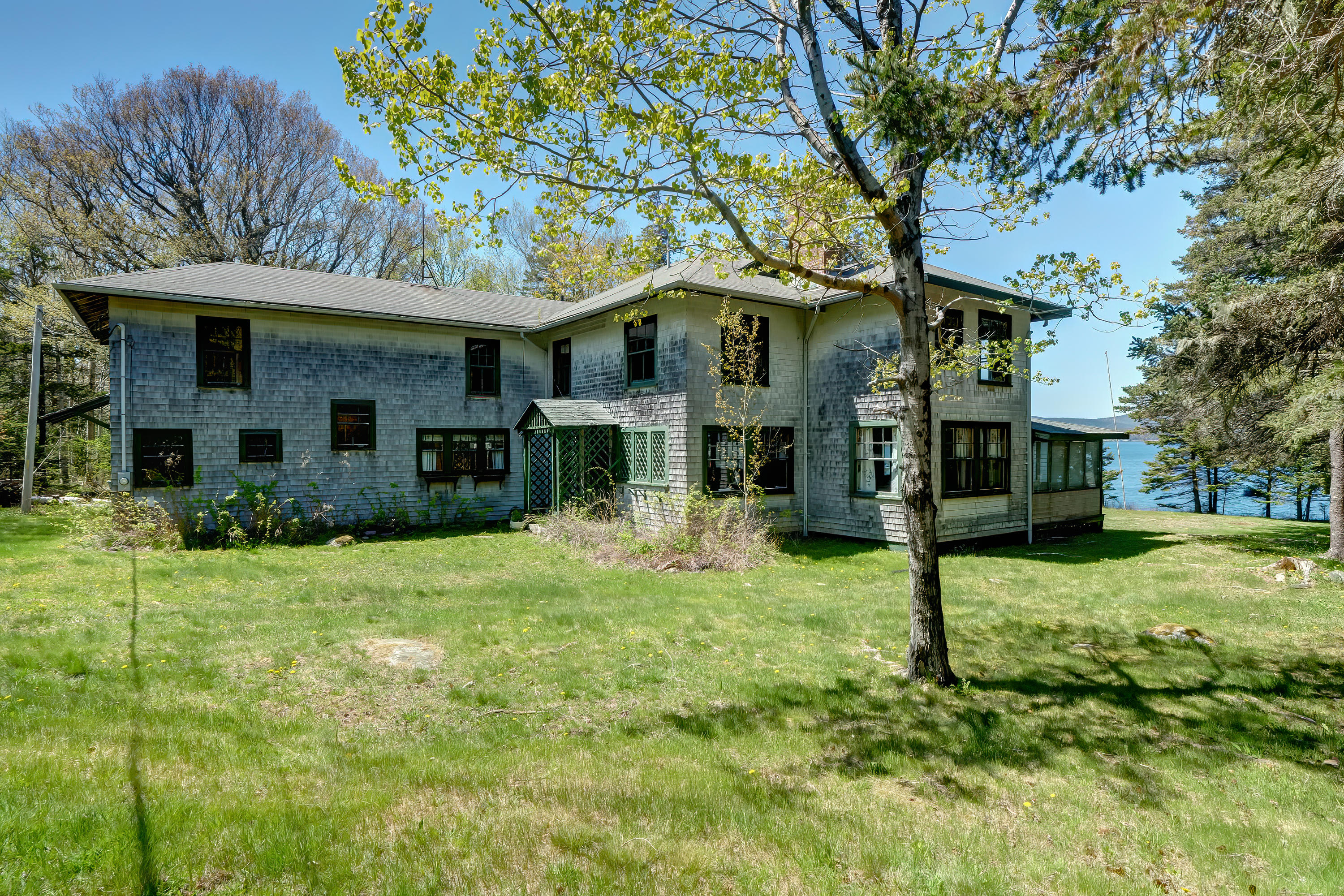 56 Mosswood Road Cranberry Isles, ME 04646 - Photo 3 of 40 MosswoodExteriorsidewithwater