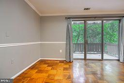111 D Cross Keys Road, Unit 111D Baltimore, MD 21210 - Photo 11 of 35 Dining room/private balcony