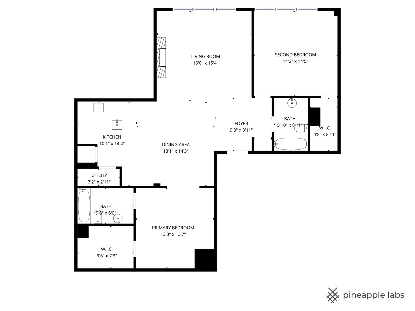 1727 South Indiana Avenue, Unit 320 Chicago, IL 60616 - Photo 28 of 28 a picture of a floor plan