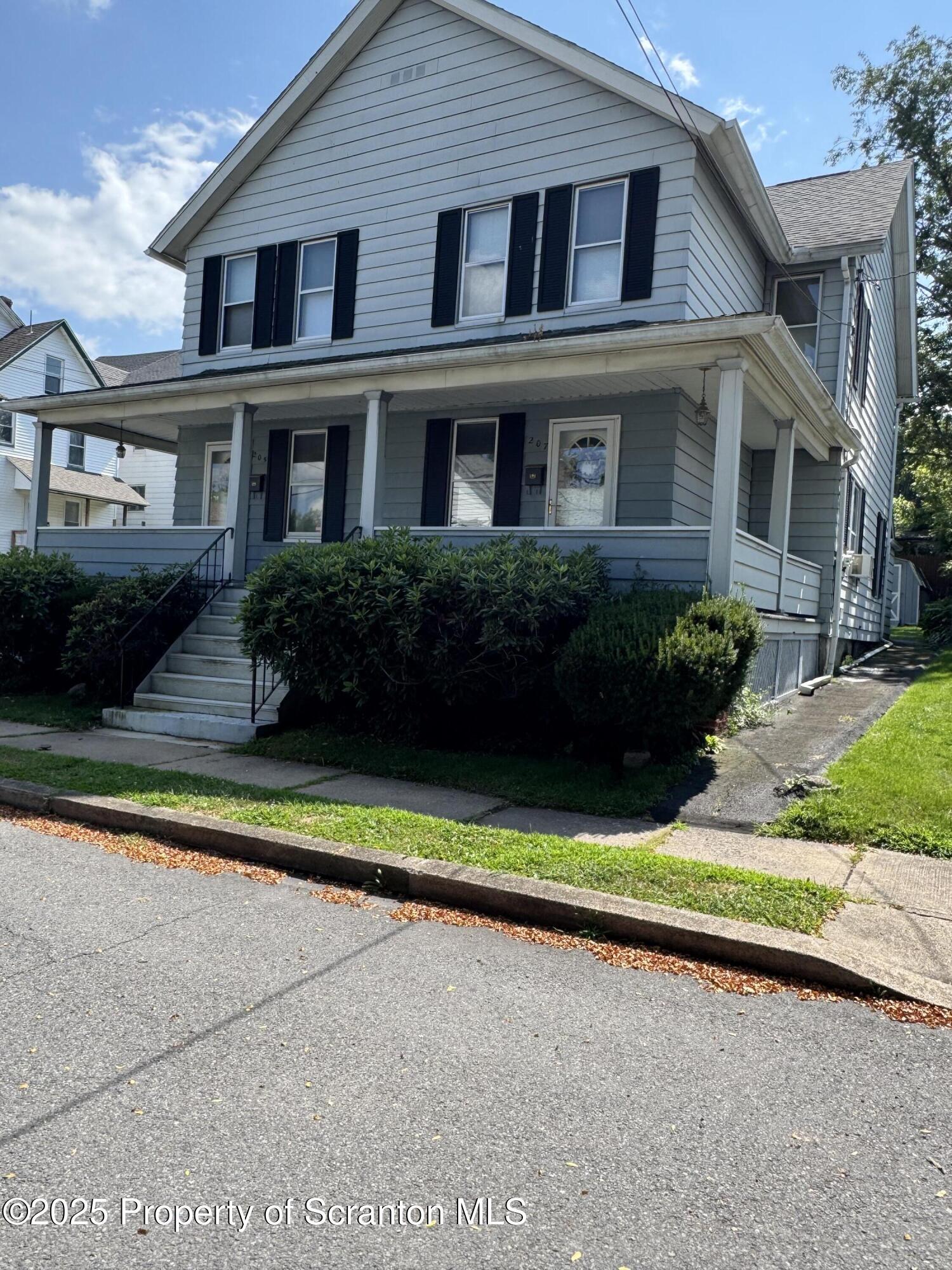 205-207 Spring Street Scranton, PA 18508 - Photo 40 of 40 Front of home