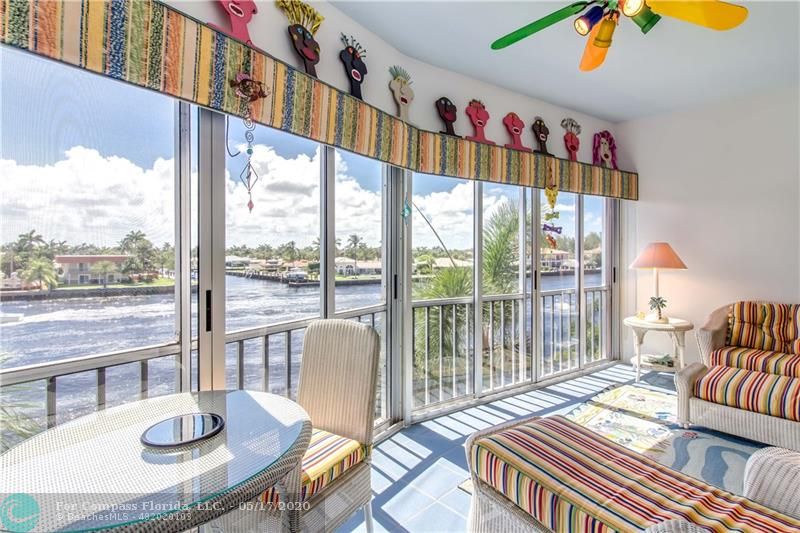 View of the intercostal waterway from your porch.