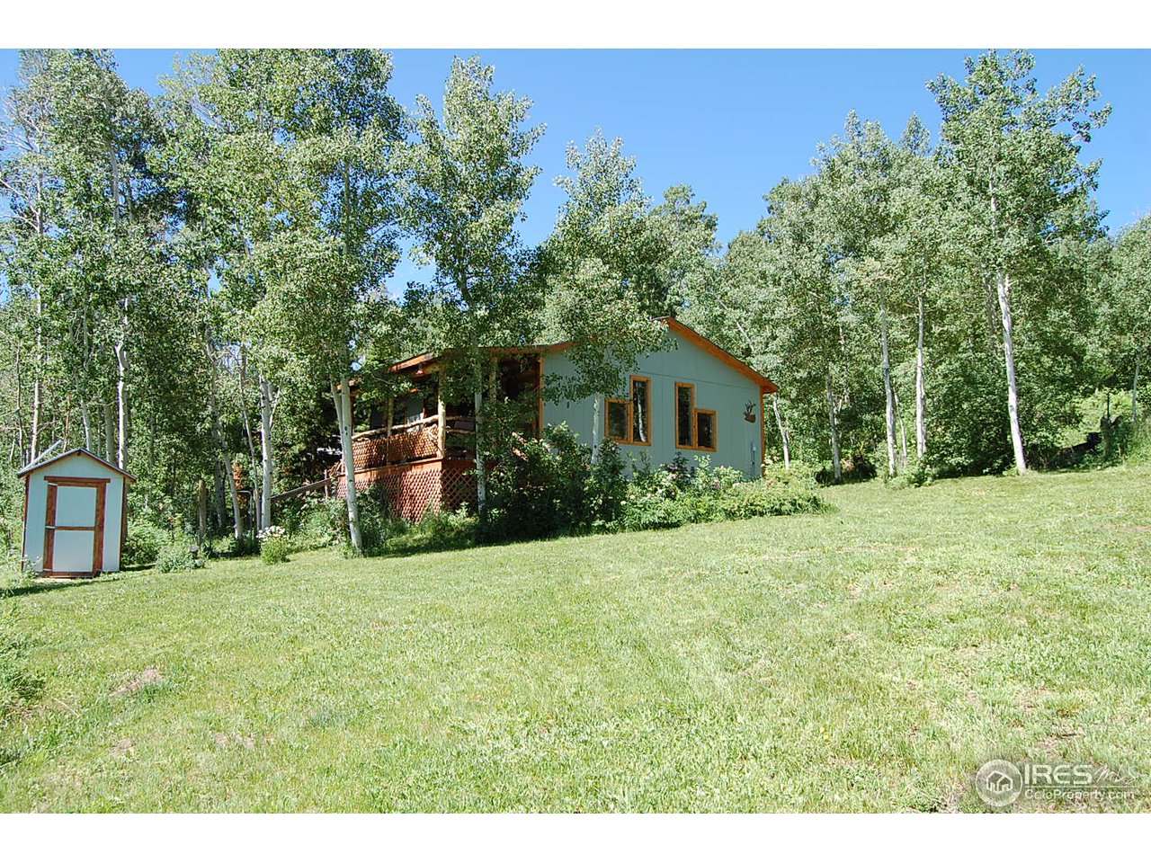 450 Mountain Ridge Road Red Feather Lakes, CO 80545 - Photo 1 of 18 Front & Side View1