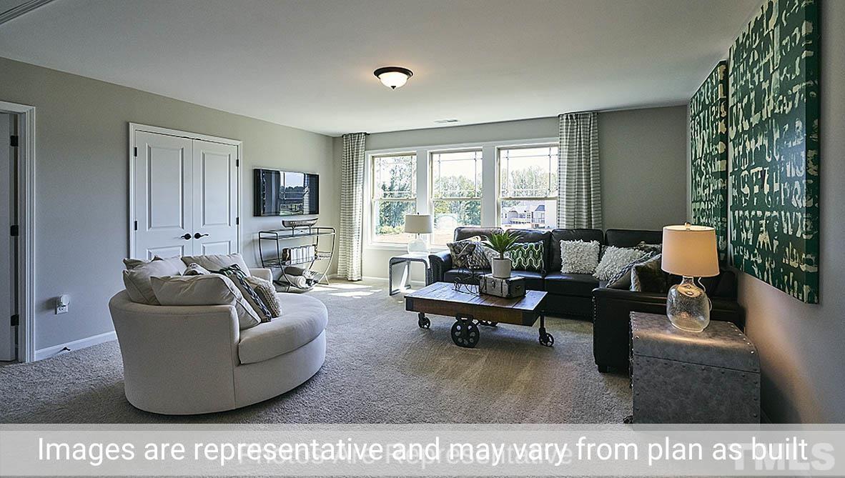 7704 Calcutta Drive Willow Spring, NC 27592 - Photo 18 of 30 a living room with furniture and a potted plant