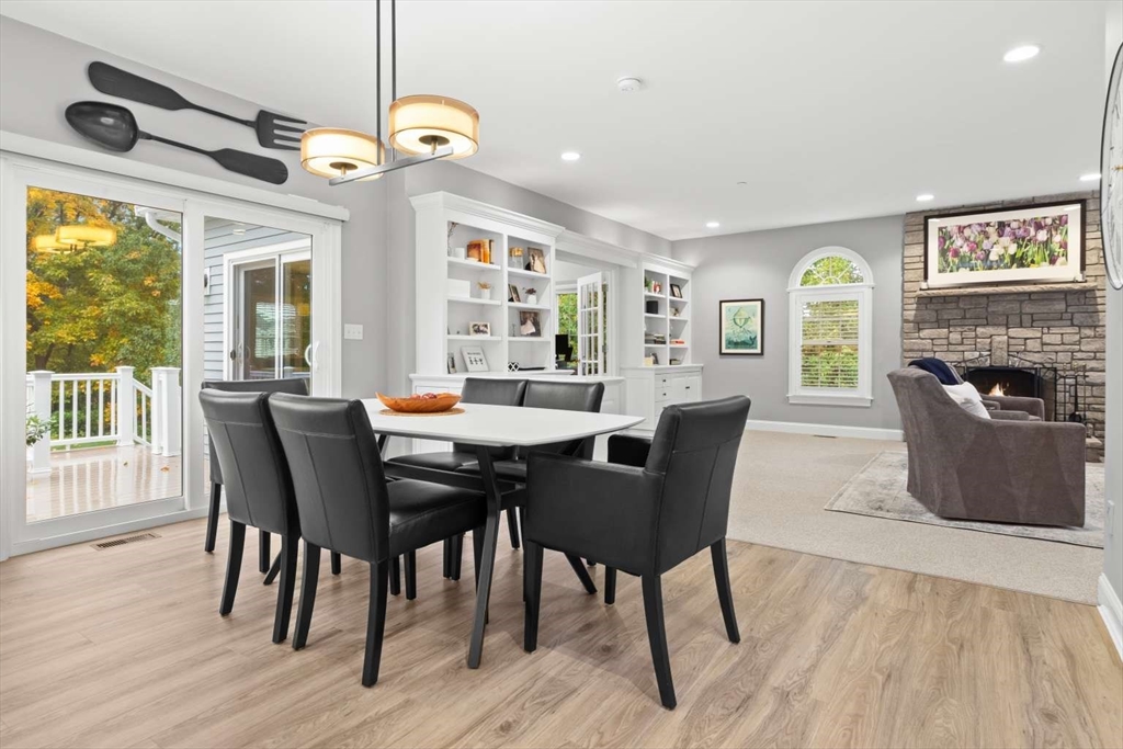 85 Windkist Farm Road North Andover, MA 01845 - Photo 5 of 20 a view of a dining room with furniture window and wooden floor