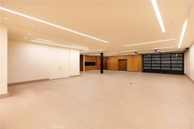 a outdoor living space with furniture and a fireplace