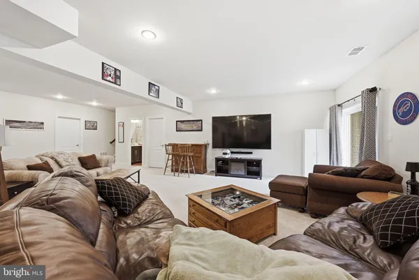 a room with gym equipment