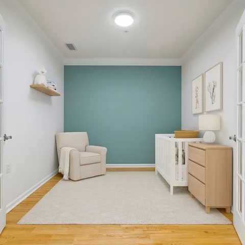 a room with a couch and a table in it