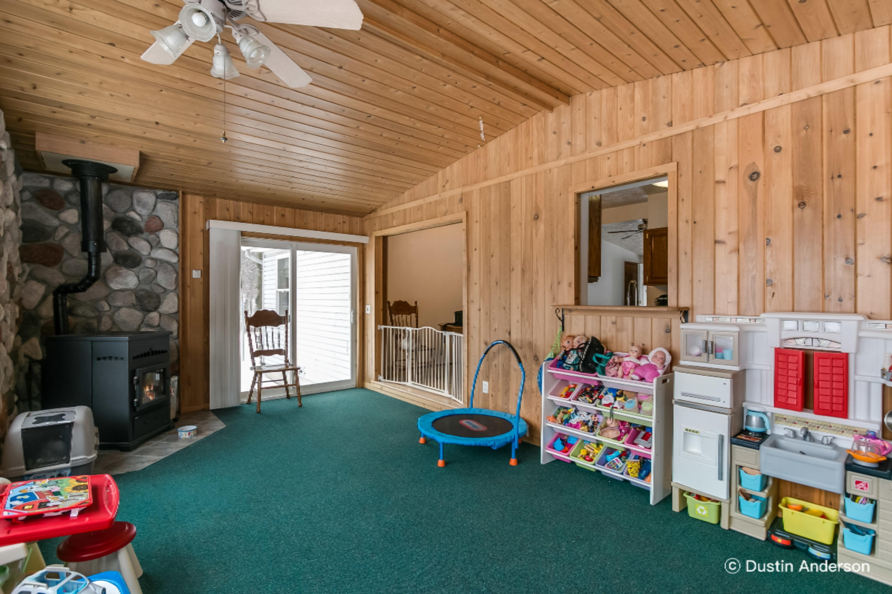 2079 Bender Road Middleville, MI 49333 - Photo 7 of 18 Family Room / Pellet Stove