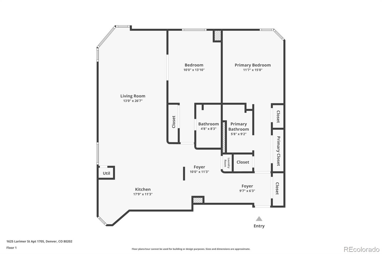 1625 Larimer Street, Unit 1705 Denver, CO 80202 - Photo 49 of 49