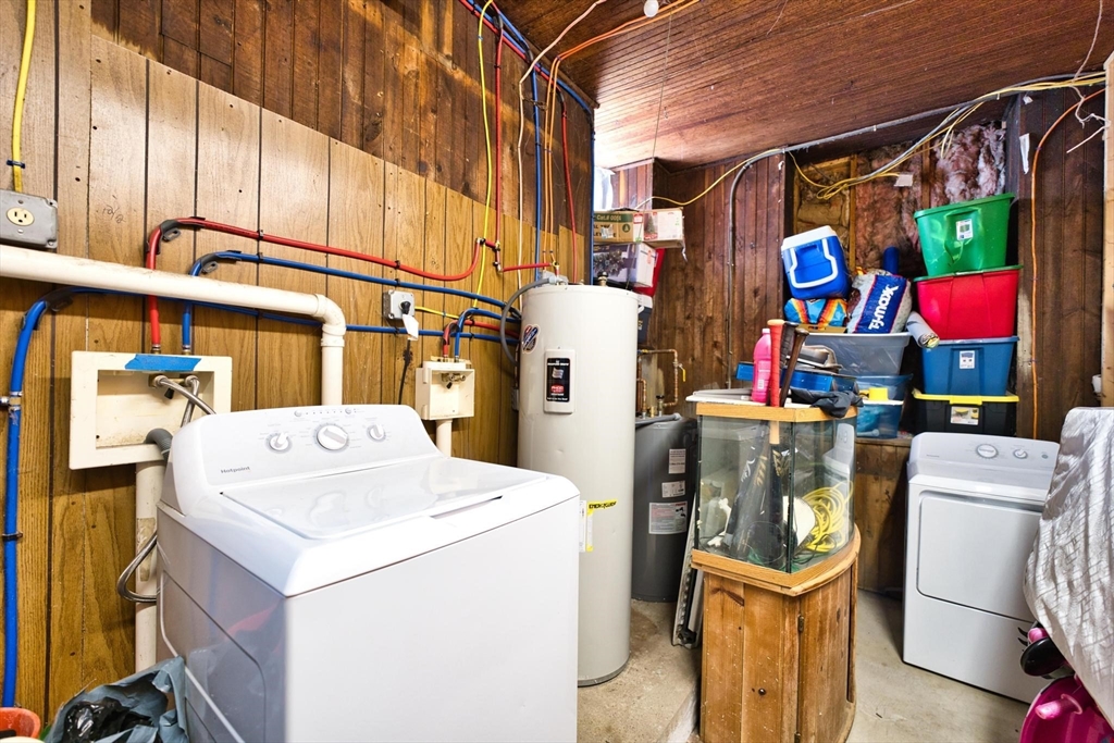 232 Alden Street Fall River, MA 02723 - Photo 32 of 34 a utility room with dryer and washer