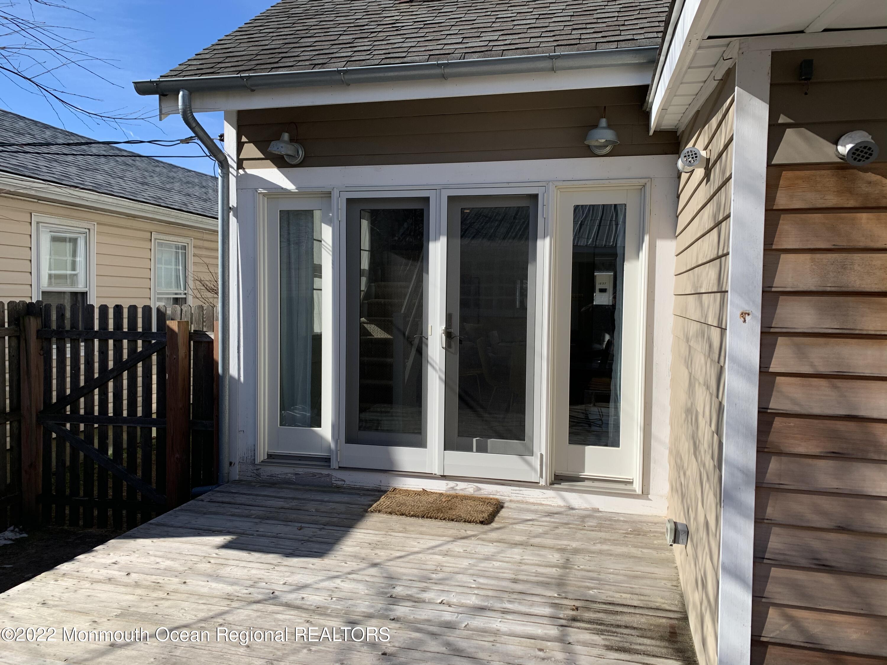 1836 Parkway Belmar, NJ 07719 - Photo 21 of 32 a view of a entryway door of the house