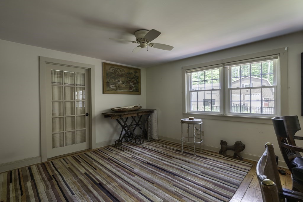 12 West Gill Road Gill, MA 01354 - Photo 23 of 42 a workspace with wooden floor