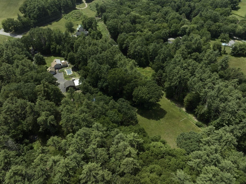 12 West Gill Road Gill, MA 01354 - Photo 10 of 42 an aerial view of a house with a yard