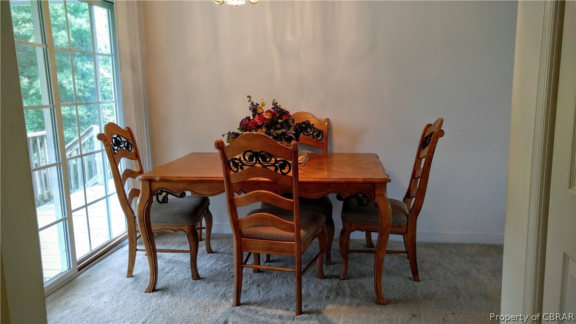 1753 Browns Store Road Heathsville, VA 22473 - Photo 10 of 17 Dining Area overlooking covered deck