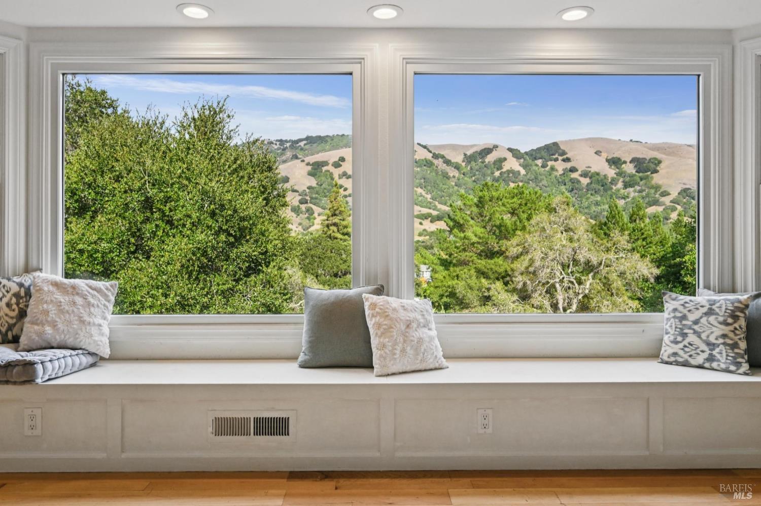 5 Maoli Drive San Rafael, CA 94903 - Photo 29 of 74 a view of wooden floor and a potted plant in front of a window